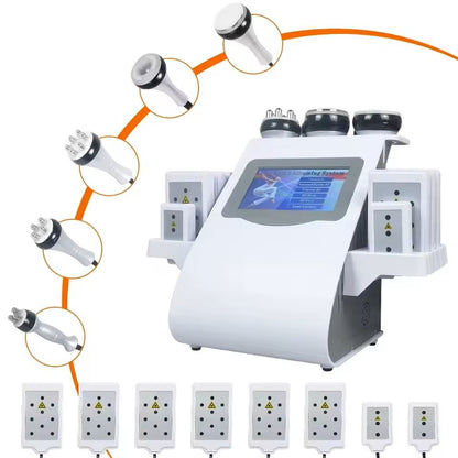 6in1 Professional Body Sculpting Cavitation Machine With 40K Ultrasound And RF 2