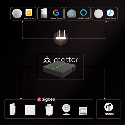 AVATTO Tuya ZigBee Smart Home Hub With Matter Support And Voice Control 2