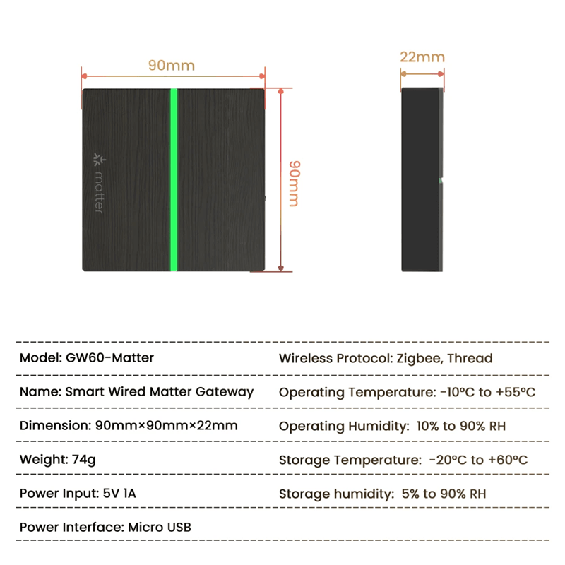 AVATTO Tuya ZigBee Smart Home Hub With Matter Support And Voice Control 6