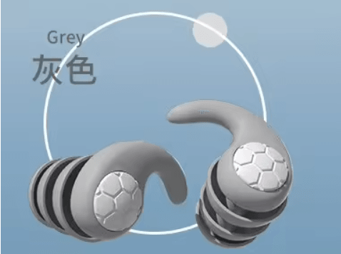 Silicone Noise Cancelling Earplugs For Sleep Swimming And Sound Protection 6