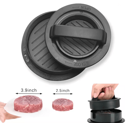 Stainless Steel Smash Burger Press For Griddle And Grill With Easy Grip Handle 3