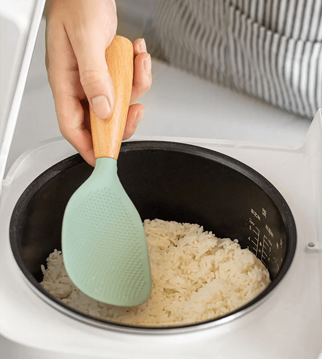 High Heat Resistant Silicone Cooking Spoon For Non Stick Cookware 1