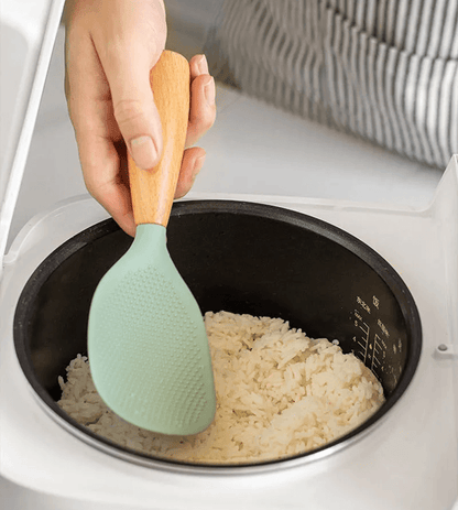High Heat Resistant Silicone Cooking Spoon For Non Stick Cookware 1