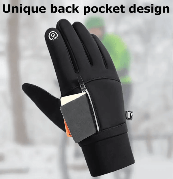 Waterproof Thermal Winter Gloves For Running Cycling And Outdoor Work 2