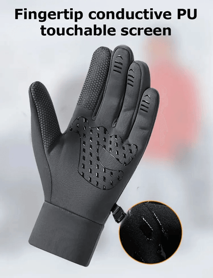Waterproof Thermal Winter Gloves For Running Cycling And Outdoor Work 3