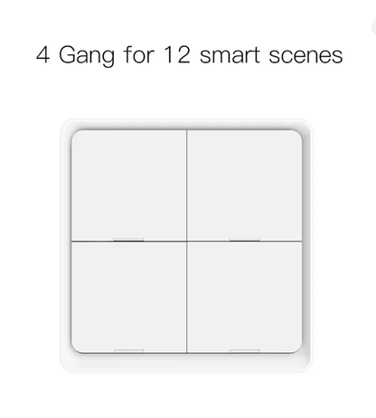 MOES Tuya ZigBee Scene Switch Controller With 4 Gang Wireless Smart Button For Home Automation 11
