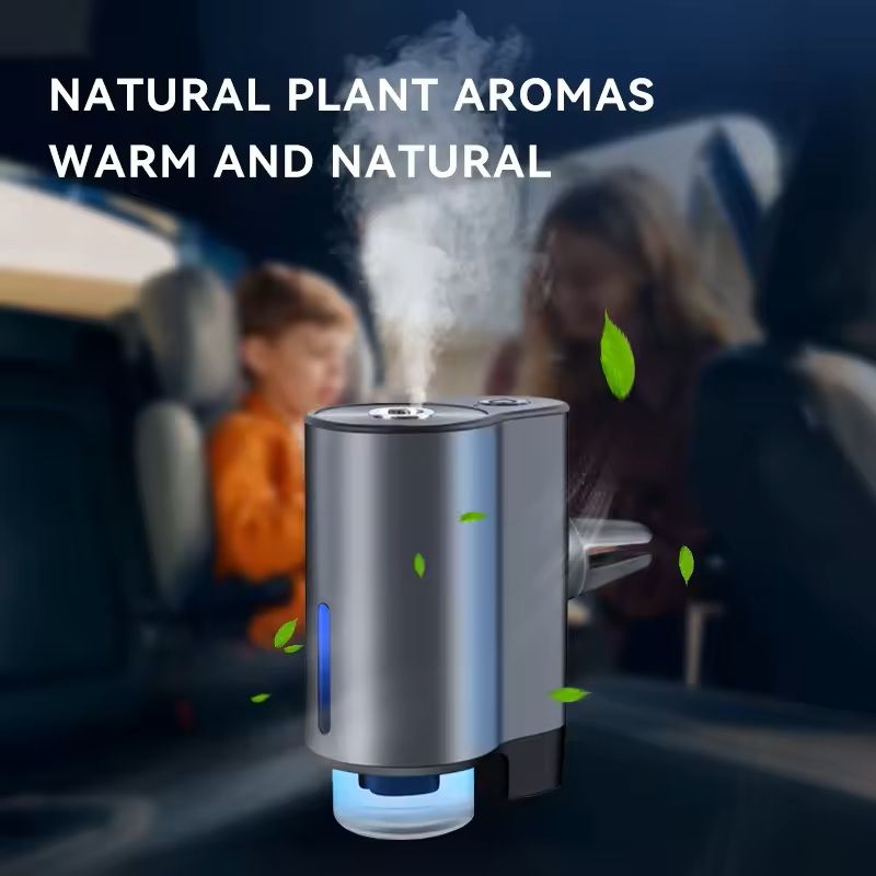 Smart Car Essential Oil Diffuser with Adjustable Aroma Modes