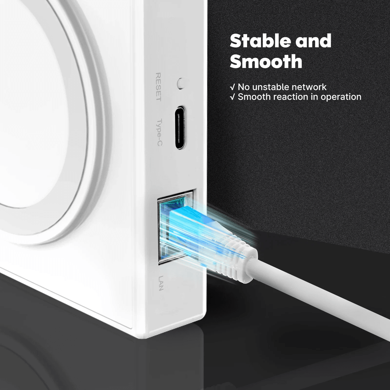 MOES Tuya Zigbee Matter Smart Home Hub With Thread And Voice Assistant Support 3