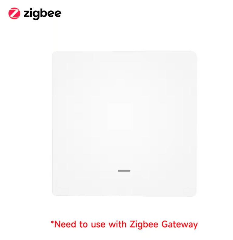 Tuya Zigbee Smart Scene Switch Wireless Battery Powered Wall Button For Home Automation 5