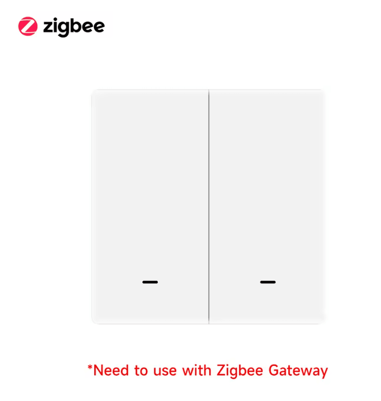 Tuya Zigbee Smart Scene Switch Wireless Battery Powered Wall Button For Home Automation 6