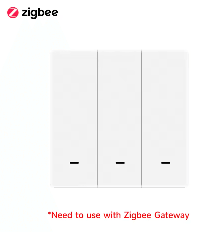Tuya Zigbee Smart Scene Switch Wireless Battery Powered Wall Button For Home Automation 7
