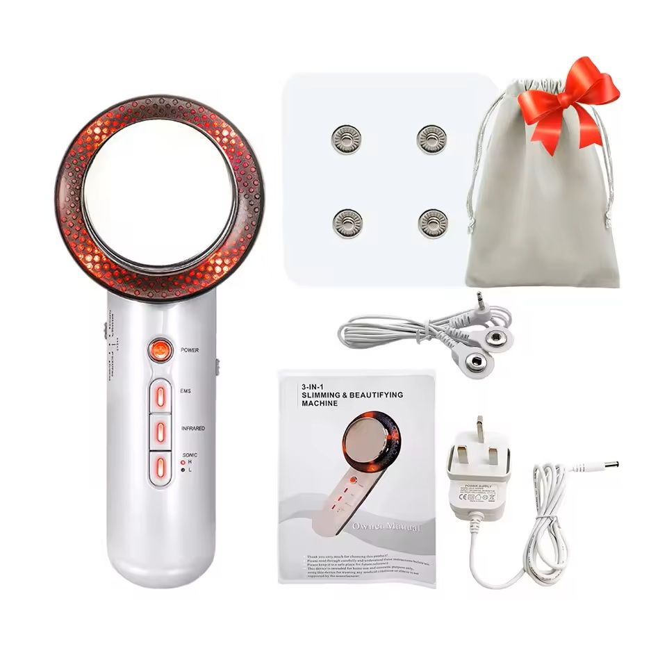 3in1 Ultrasonic Cavitation Body Slimming Massager With EMS And Infrared 12