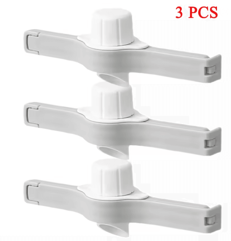 Screw Cap Food Bag Sealing Clip For Snacks Milk Powder And Kitchen Storage 4