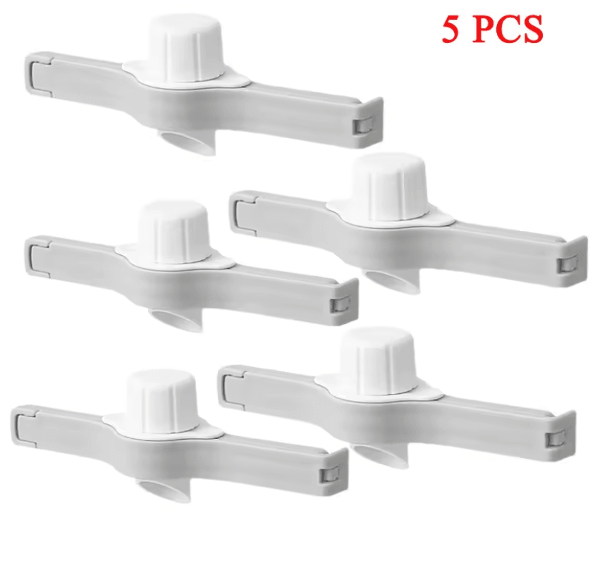 Screw Cap Food Bag Sealing Clip For Snacks Milk Powder And Kitchen Storage 5