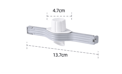 Screw Cap Food Bag Sealing Clip For Snacks Milk Powder And Kitchen Storage 6