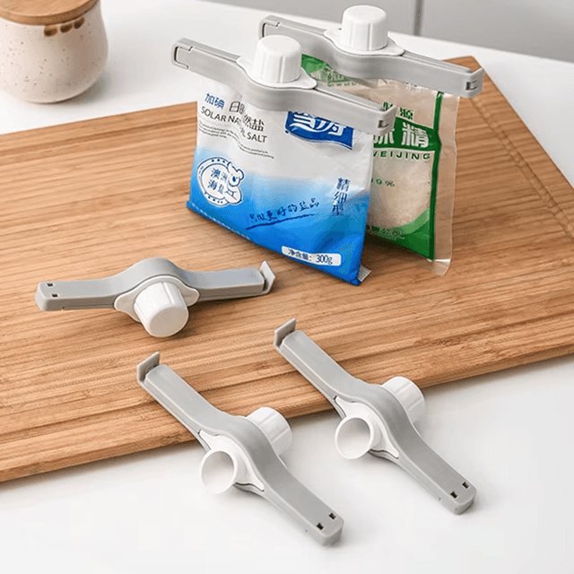 Screw Cap Food Bag Sealing Clip For Snacks Milk Powder And Kitchen Storage 2