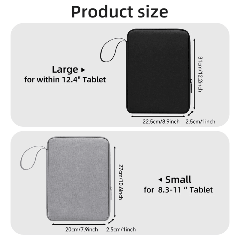 Protective Tablet Carrying Case For IPad Pro And Air 11 To 13 Inch Travel Sleeve 1