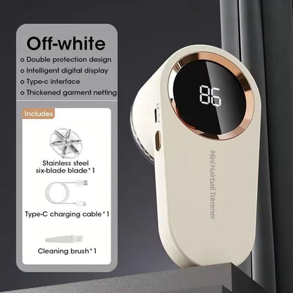 LED Digital Electric Fabric Shaver With USB Rechargeable Design 8