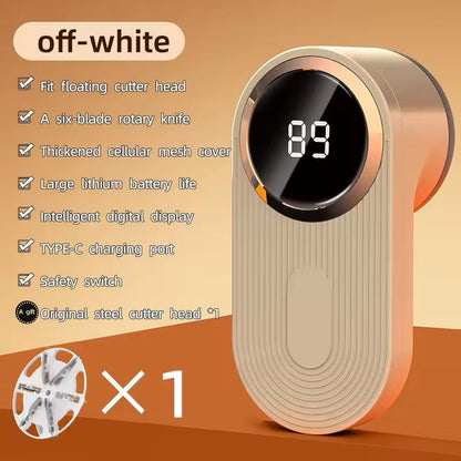 LED Digital Electric Fabric Shaver With USB Rechargeable Design 6