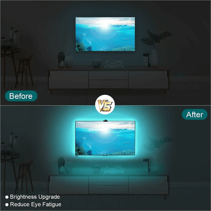 RGBIC LED Strip Light With App Control And Music Sync For TV And Gaming Setup 3