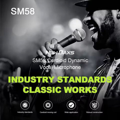 Professional Cardioid Dynamic Microphone For Vocals And Recording 2