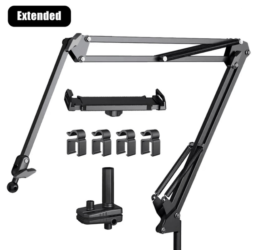 Adjustable Long Arm Tablet Stand For Bed And Desk With 360 Rotation For IPad And Android 4