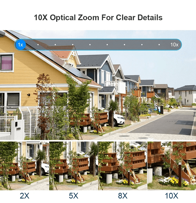 LS VISION 20MP 4Lens Outdoor WiFi PTZ Security Camera With 10X Zoom  Smart AutoTracking 2