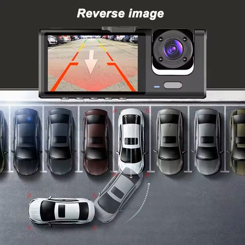 1080P Car Dash Cam With Front And Rear Cameras And Night Vision 4
