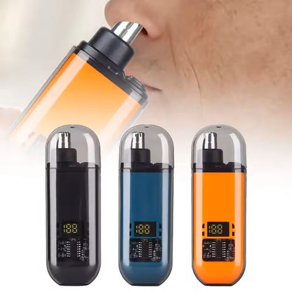 2-in-1 Electric Ear and Nose Hair Trimmer for Men