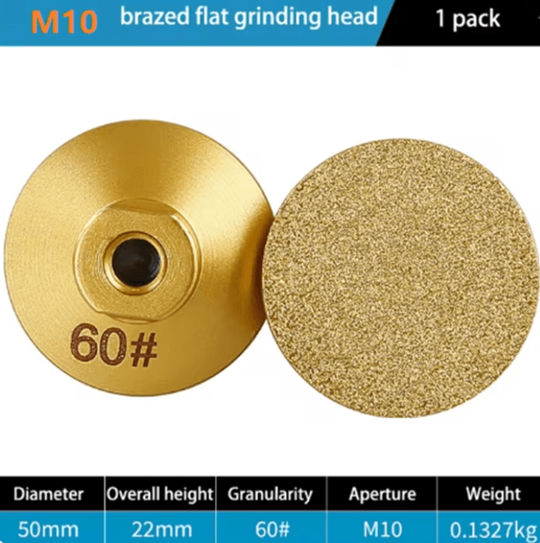 Diamond Edge M10 Grinding Head For Stone Marble Countertops 3