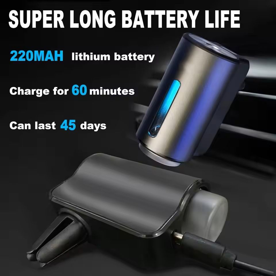 Rechargeable Car Air Freshener With Adjustable Fragrance Levels 2