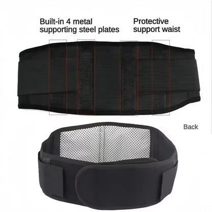 Adjustable SelfHeating Magnetic Therapy Waist Support Belt 2