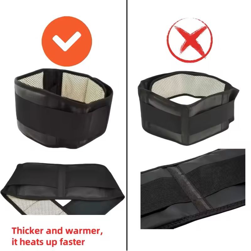 Adjustable SelfHeating Magnetic Therapy Waist Support Belt 3