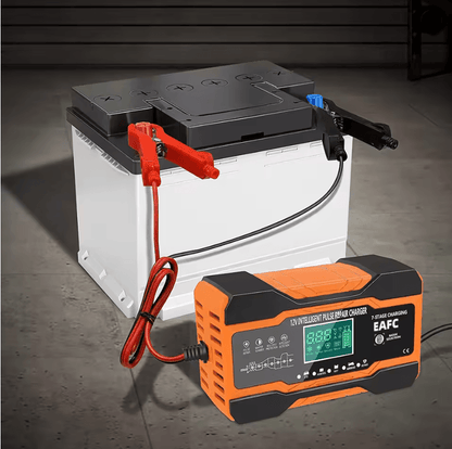 Smart 12V 24V Battery Charger With Pulse Repair For Car AGM GEL And Lead Acid Batteries 1