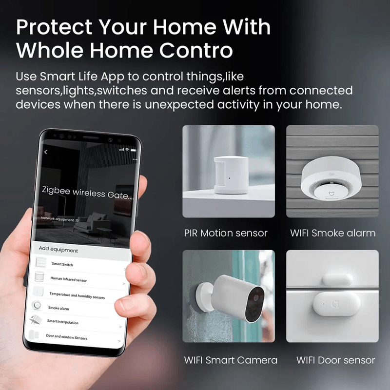 Tuya Zigbee Smart Gateway Hub For Smart Life App And Voice Control Integration 1