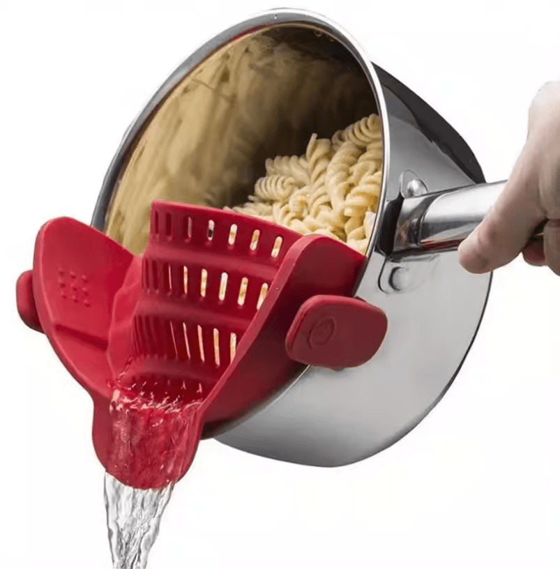 Clip On Pot Strainer For Kitchen Pans And Bowls 3
