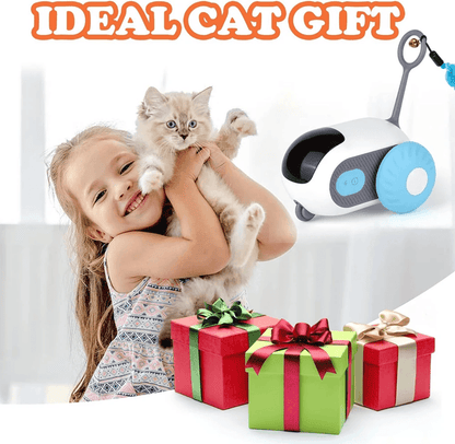 Interactive Smart Cat Toy Car With Auto And Remote Control Modes 4