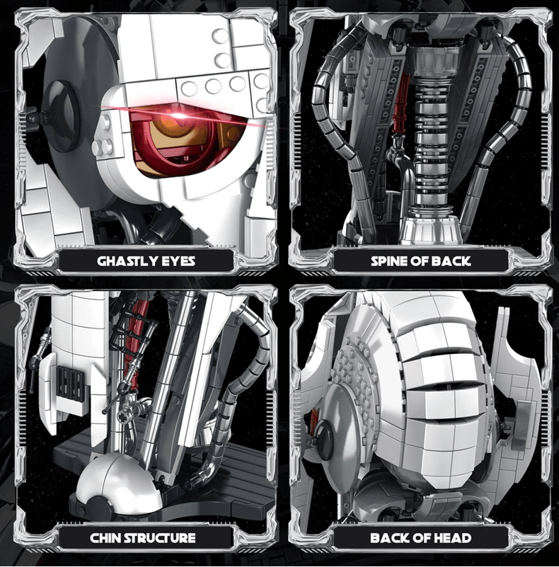 788 Piece General Grievous Helmet Building Block Set For Star Wars Fans And Collectors 4