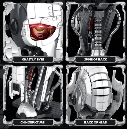 788 Piece General Grievous Helmet Building Block Set For Star Wars Fans And Collectors 4
