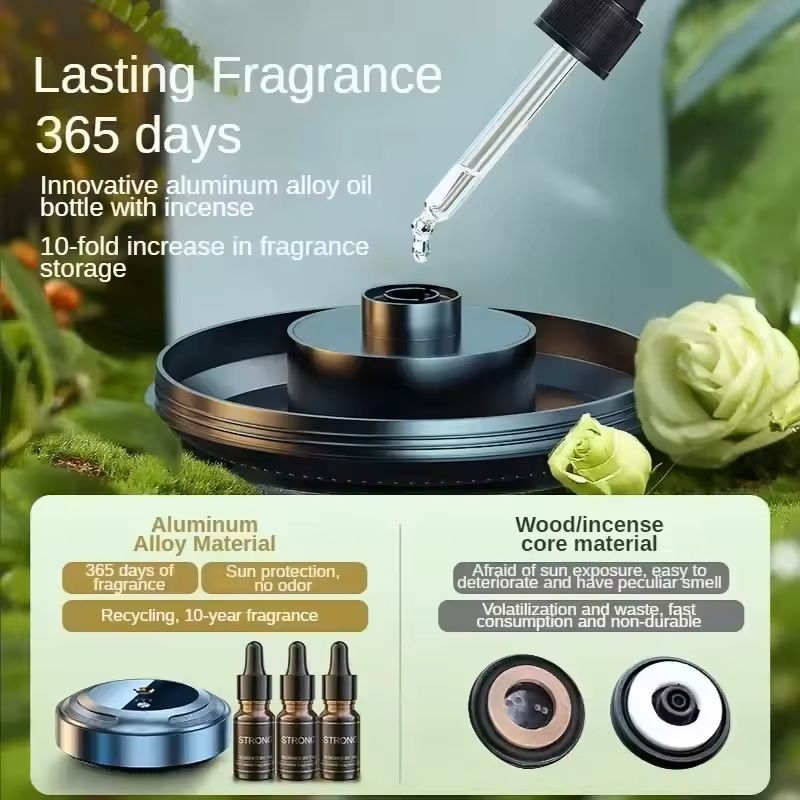Smart Car Air Freshener Diffuser With Aromatherapy Mist 1