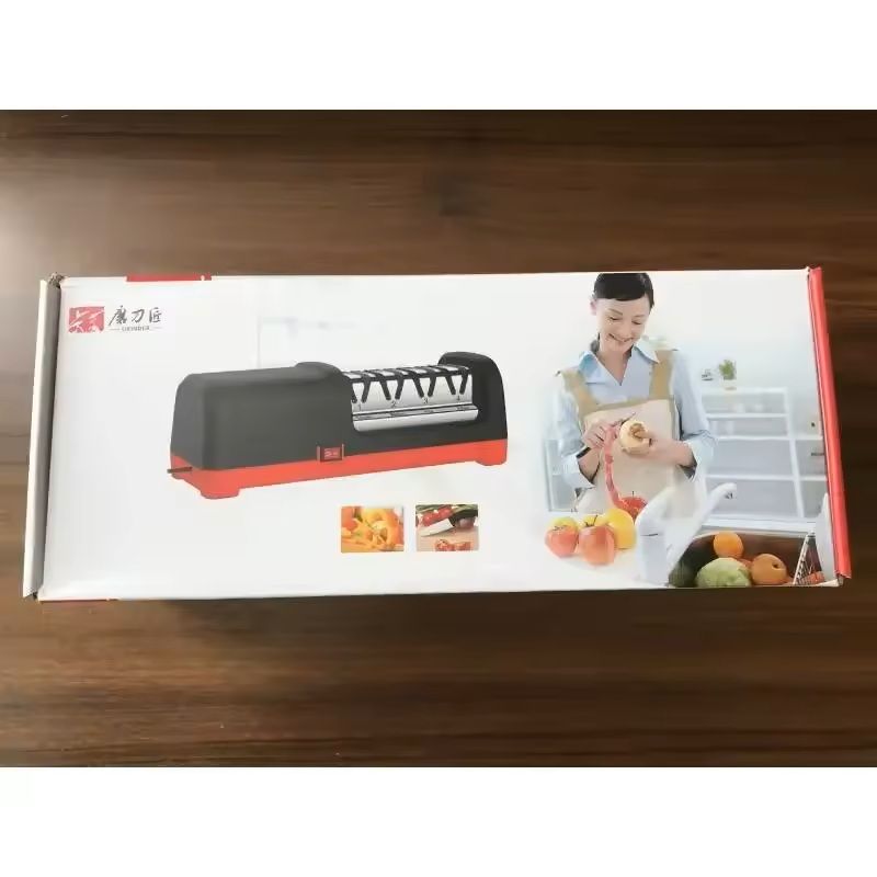 4Stage Diamond Electric Knife Sharpener With Adjustable Settings 5