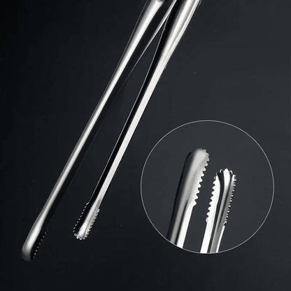 Stainless Steel Grill Tongs With Non Slip Grip For BBQ Cooking And Kitchen Use 3