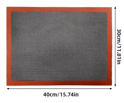 30x40cm Reusable Silicone Baking Mat For Oven And Grill With Breathable Design 1