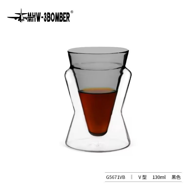 Double Wall Glass Coffee Mugs For Espresso And Tea 9