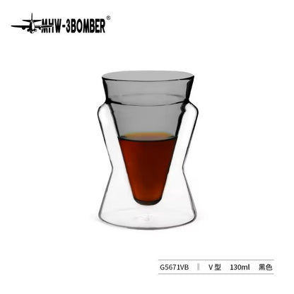 Double Wall Glass Coffee Mugs For Espresso And Tea 9