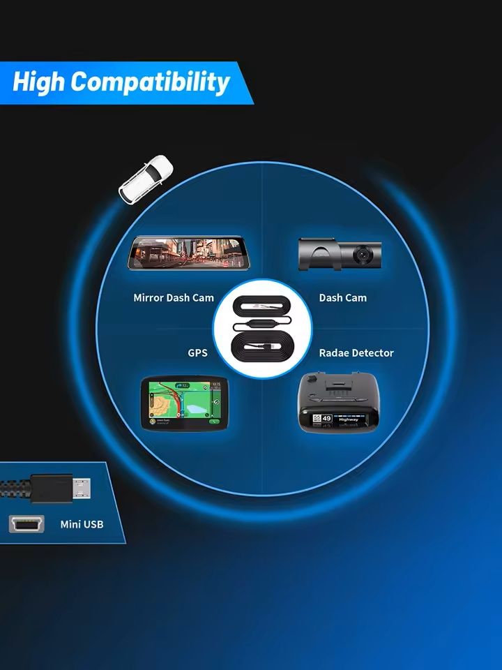 WiFi HD 1296P Dash Cam With Night Vision And App Control 4