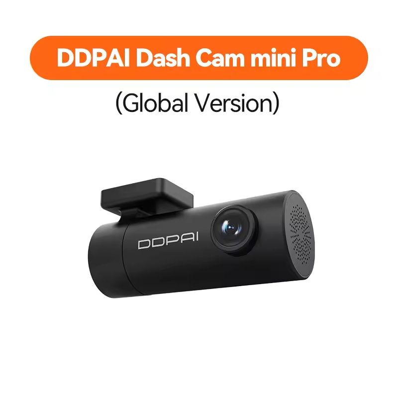 WiFi HD 1296P Dash Cam with Night Vision and App Control