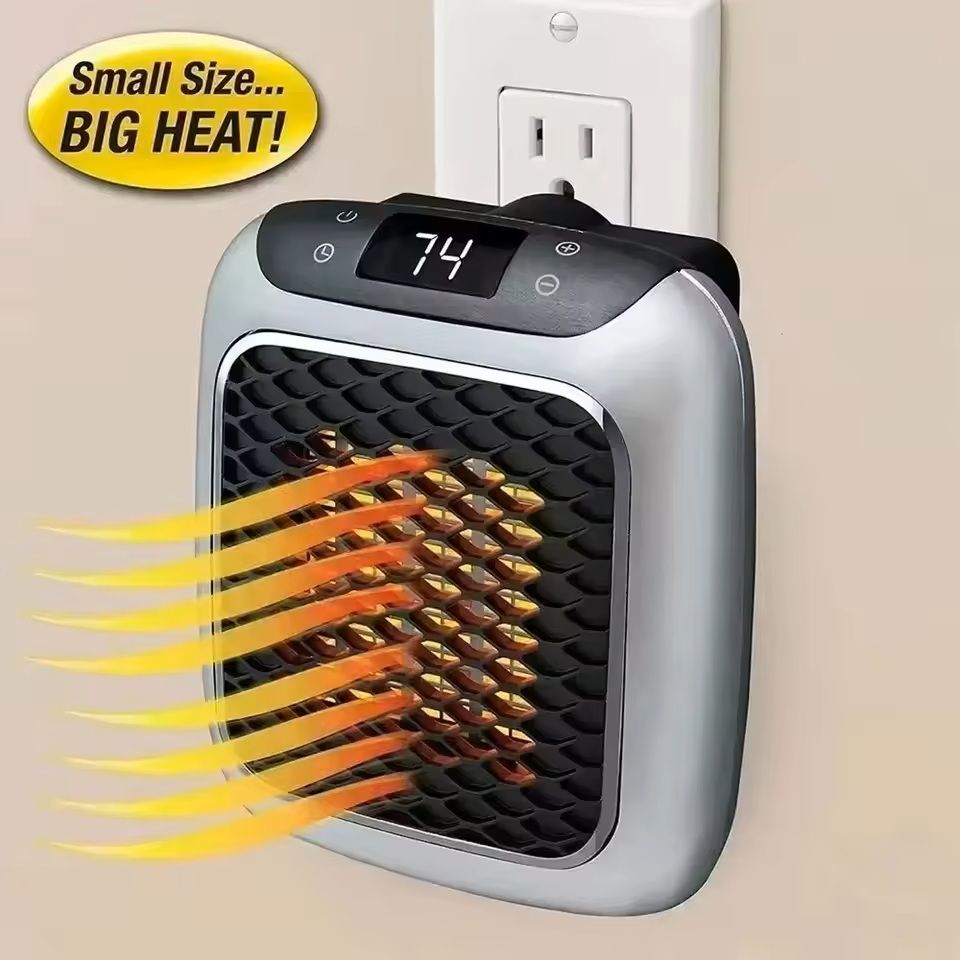 Mini Wall Mounted Electric Heater with Remote Control