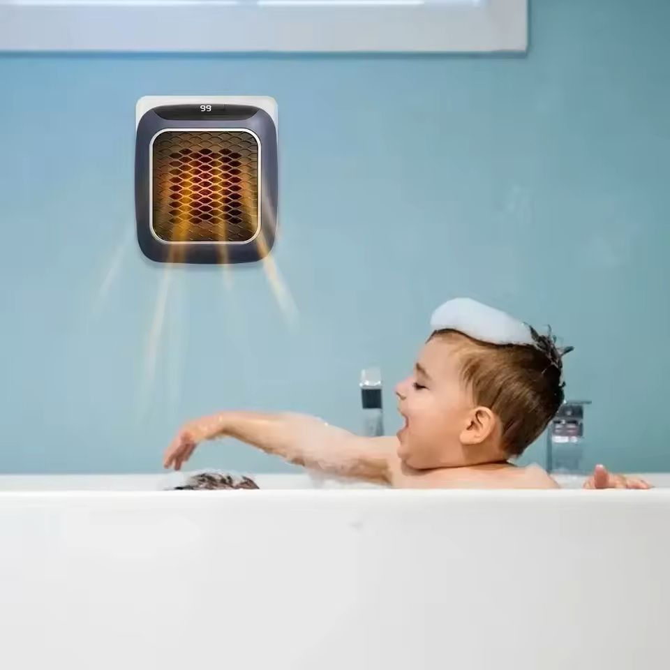 Mini Wall Mounted Electric Heater With Remote Control 5