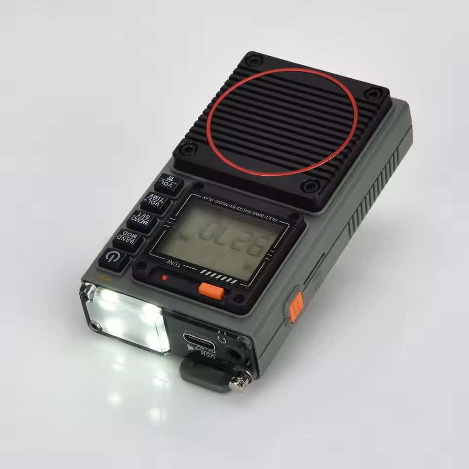 FM Radio Digital Stereo Speaker with MP3 Audio Player